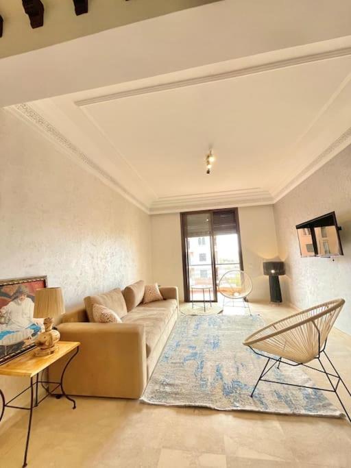 Appartement Au Centre Ville Marrakesh Buitenkant foto